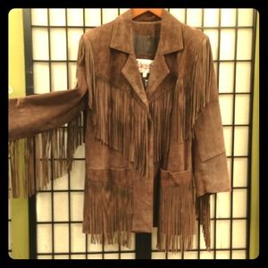 'Diamond Leathers' fringe jacket