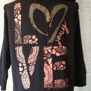 ⚡️last chance⚡️ NWT Juicy Couture navy blue hoodie