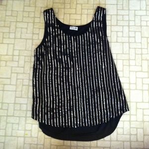 Sequin Tank Top