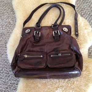 Elliott Lucca Distressed Leather Purse