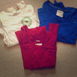 Abercrombie kids long sleeve bundle of three
