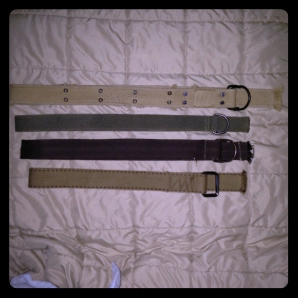 SOLD!!!!      Lot of Men's Belts