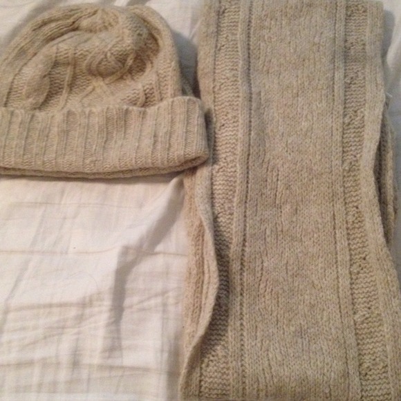Scarf and beanie set