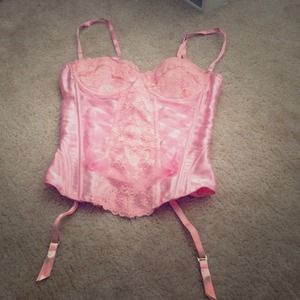 ❌SOLD in a bundle❌Pink lingerie top