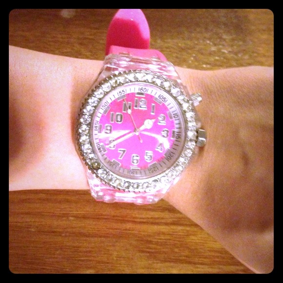 Pink watch