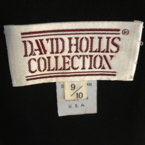 David Hollis Collection Blk 100% wool suit jacket - Picture 2 of 4