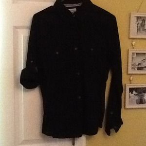 Black converse cotton long or short sleeve