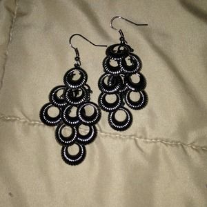 SOLD! Pewter Earrings