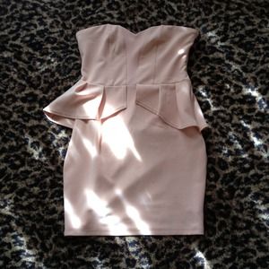 Nude dress