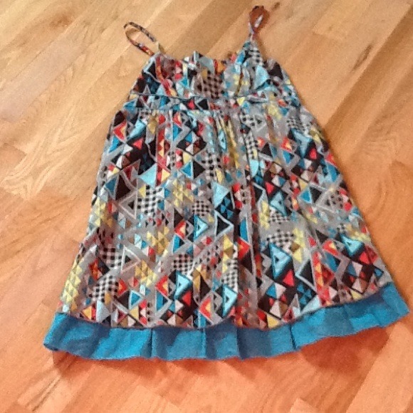 ❌SOLD❌Geometrical pattern summer dress