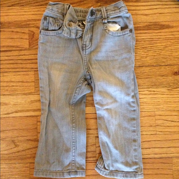 Grey jeans toddler boy 18 months
