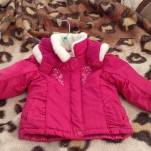 Little girl snow jacket