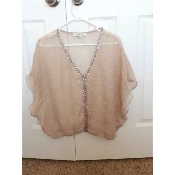 Chiffon dolman sleeve flowy top