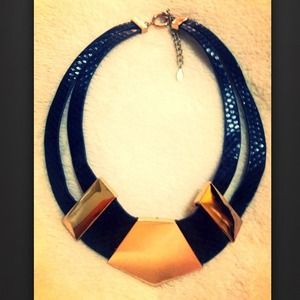 Black & Gold necklace
