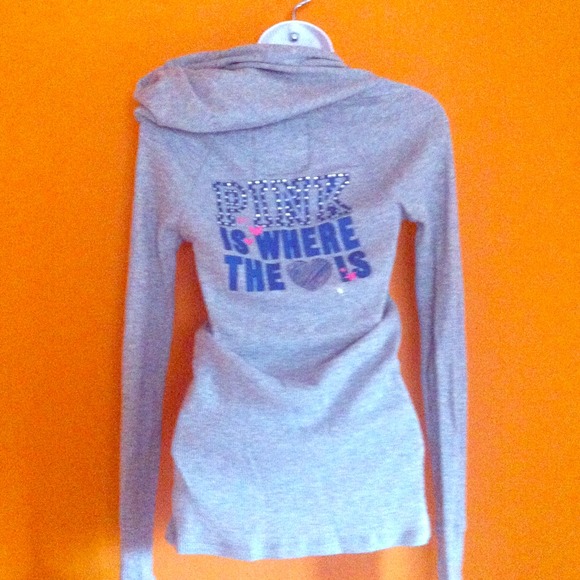 Victoria's secret pink shirt/ reserved