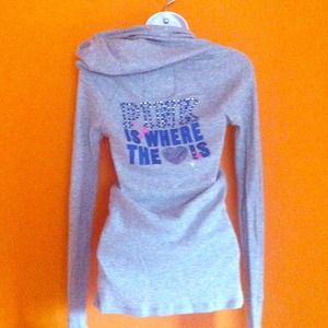 Victoria's secret pink shirt/ reserved