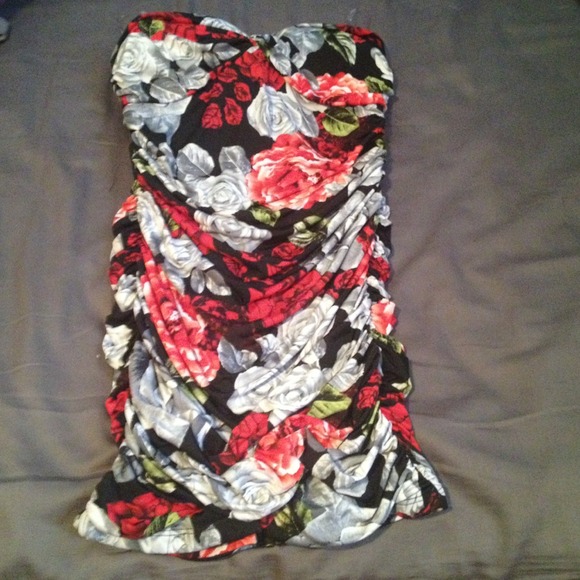 Floral print dress!