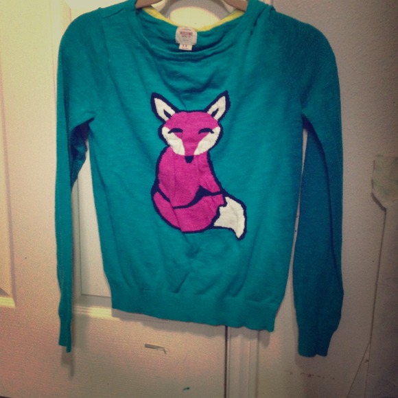 Cute fox sweater!!