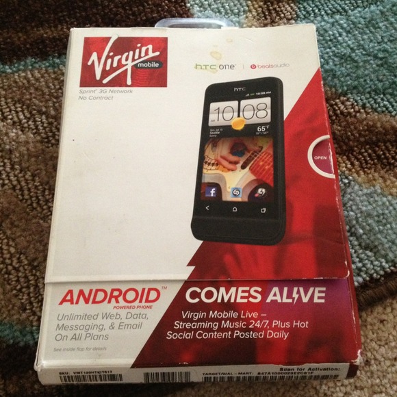 Virgin htc one V ❌❌