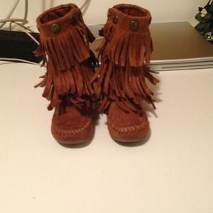 Lightly worn toddler boots