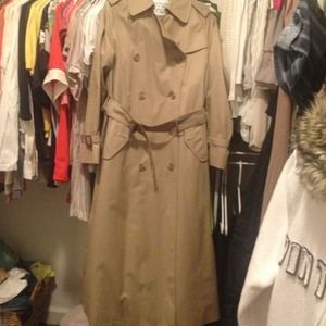 Long vintage burberry trench SOLD