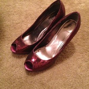 Sparkly Purple shoes