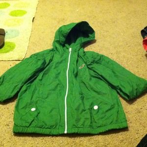 Hollister rain coat
