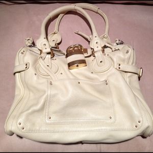 Chole inspired handbag-cream, used