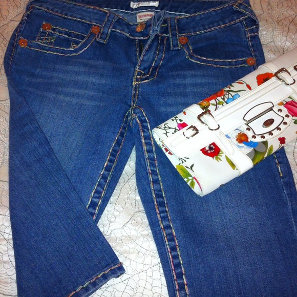 True Religion jean shorts