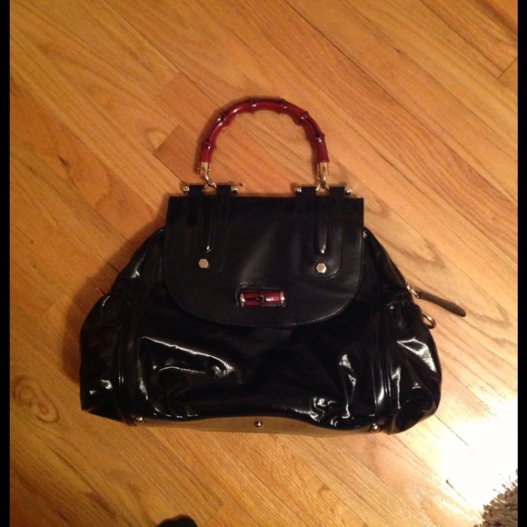 Authentic Gucci Patent Leather Bag
