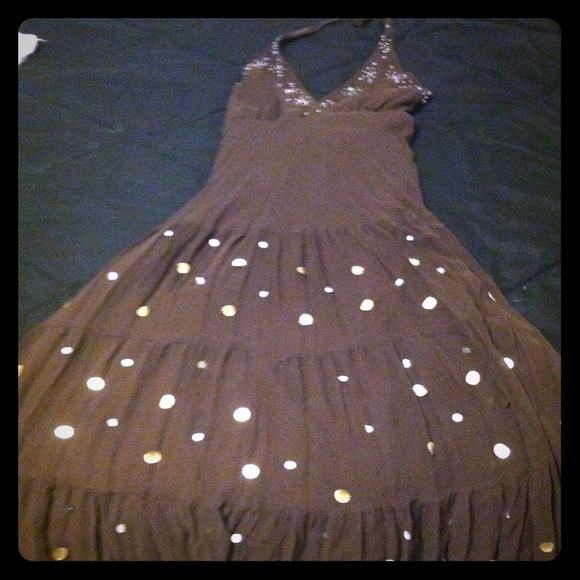 Brown summer dress