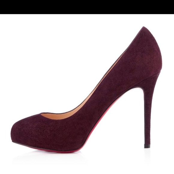 👠SOLD👠Christian Louboutin's Plum Size 42 - Picture 3 of 4