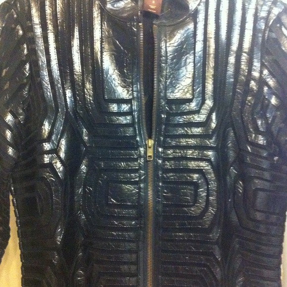 Sheer leather jacket! - Picture 3 of 4