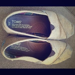 TOMS Natural Burlap Women's classics