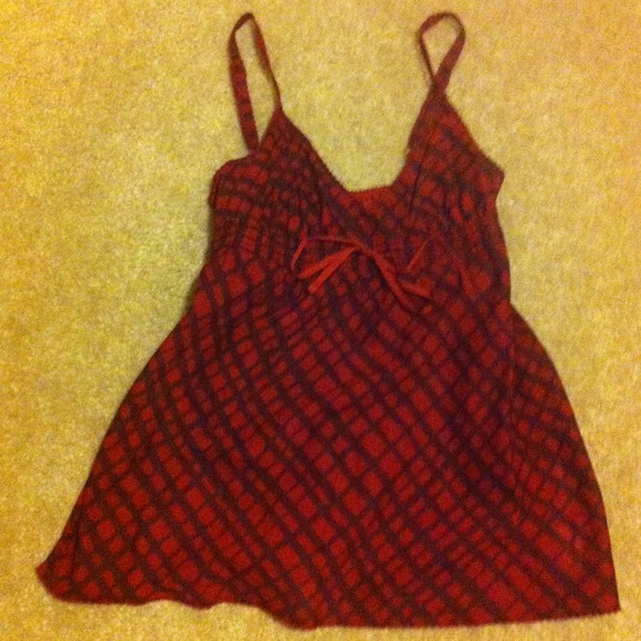 Gap Red Baby Doll Top