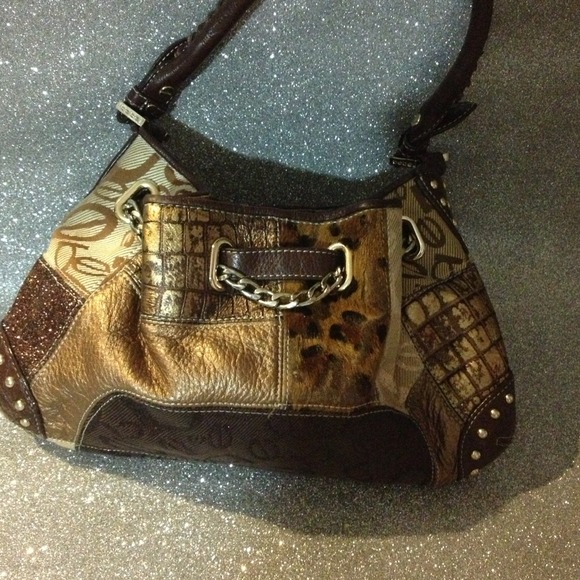 Leopard Bebe bag