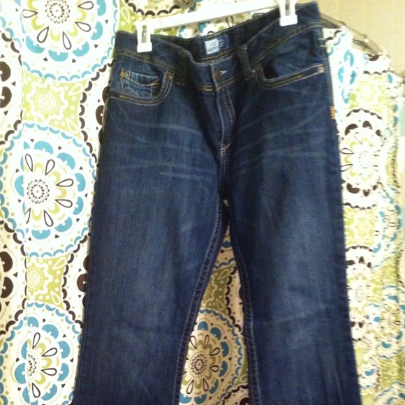 Aero dark denim full length jeans /Rockstar jeans