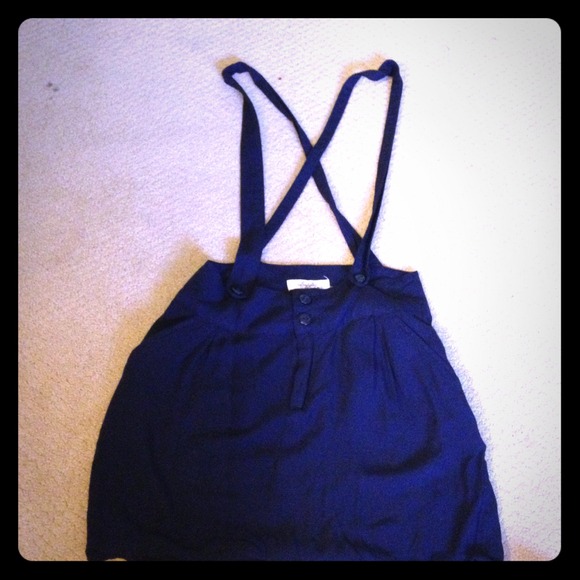 🚫SOLD 🚫 Suspender Overall Skirt