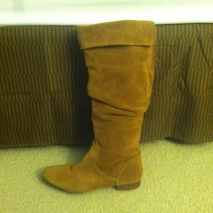 *RESERVED for @lisaoxox * Camel suede tall boots