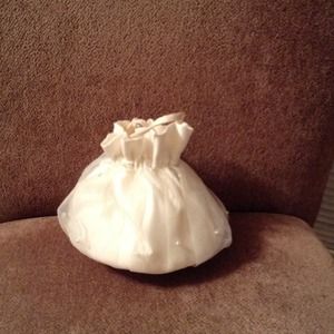 David's Bridal wedding purse.