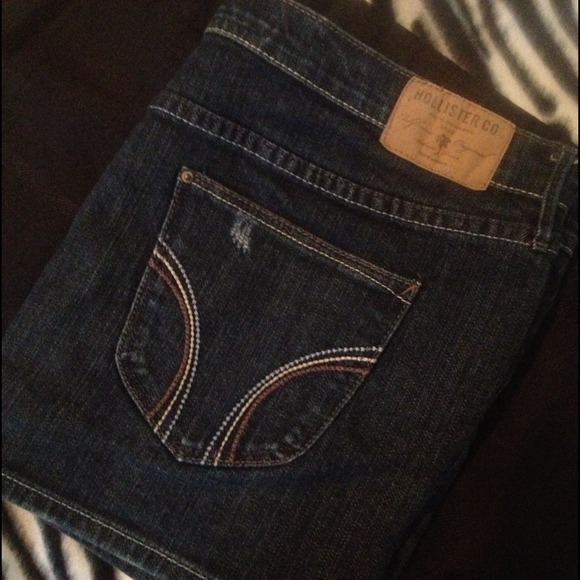 Hollister denim skirt