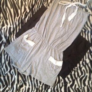 Grey romper