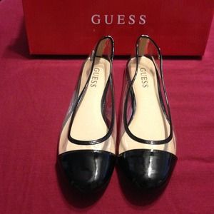 SOLD 👡Guess GFlucinda transparent shoes