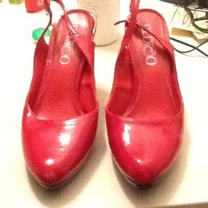 Red heels (: