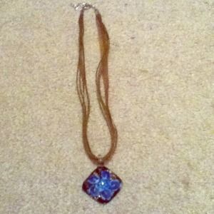 Brown necklace