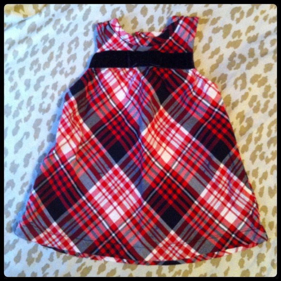 ✨ Black & Red Baby Girl Dress ✨