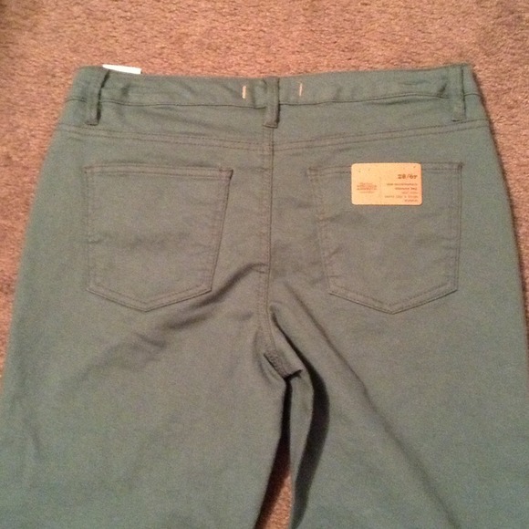 🎯SOLD 😍 Nine West green skinny jeans sz6 - Picture 4 of 4