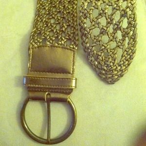❌❌SOLD❌❌Bronze woven belt⭐