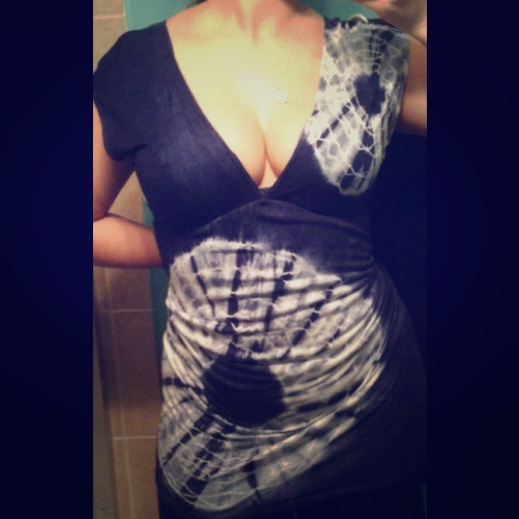 DISCOUNT PP Deep purple Love Culture top/dress