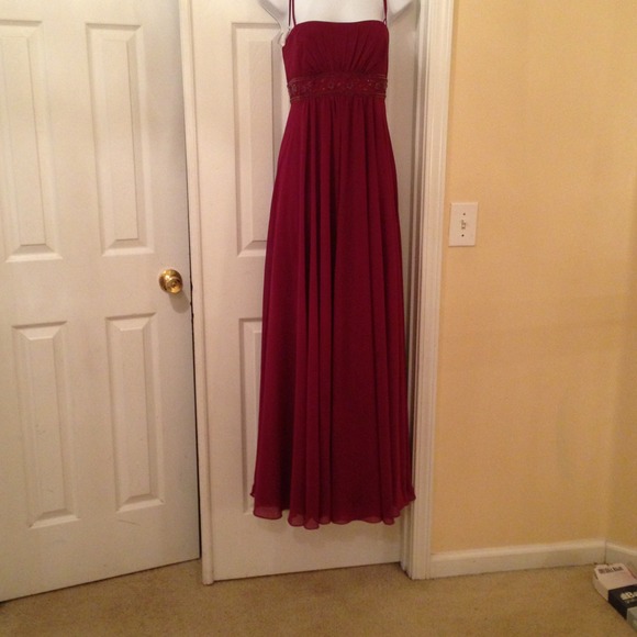 David's bridal prom dress for awesomefun